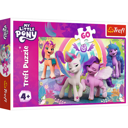 Puzzle My Little Pony 60 el. W świecie przyjaźni Trefl 17390