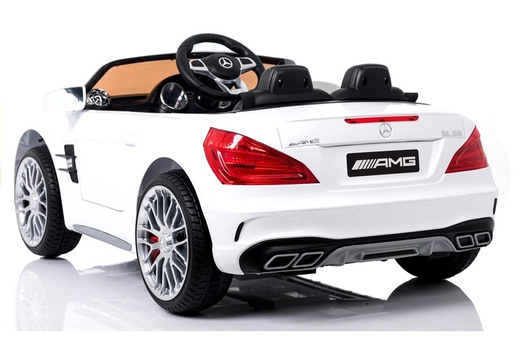 Auto na Akumulator Mercedes SL65 MP3  Biały 