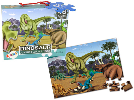 Puzzle Dla Dzieci Układanka Dinozaury 48 Elem
