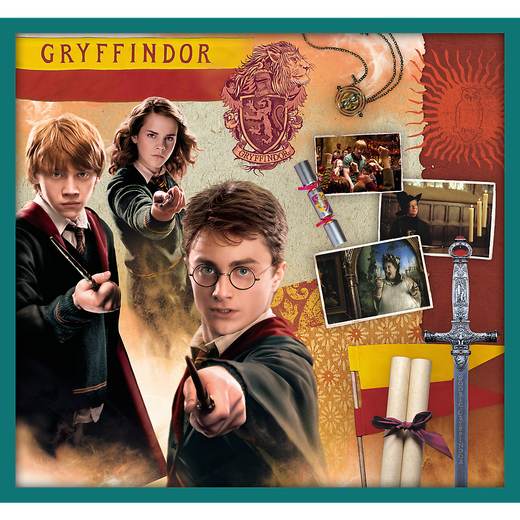 Puzzle - 10w1 - Harry Potter - W świecie Harrego Pottera - Trefl 90392