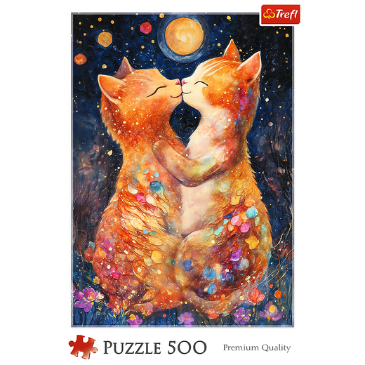 Puzzle - 500 - Pocałunek w Świetle księżyca - Trefl 37546