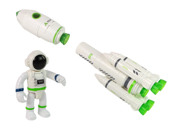 Rakieta Kosmiczna Kosmos Kosmonauta Dym Dźwięk Światła 