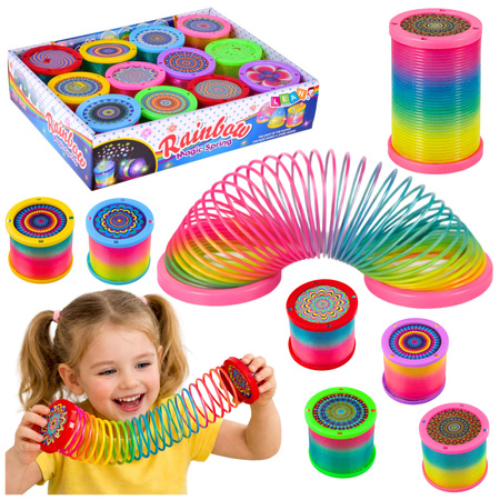 Świecąca Sprężyna Dla Dzieci Kolorowa Świecąca LED 1 szt.