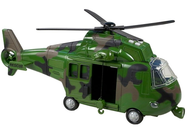 Helikopter wojskowy efekty dźwiękowe i świetlne 