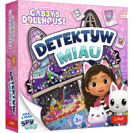 Gra rodzinna Detektyw Miau Koci Domek Gabi Trefl 02695