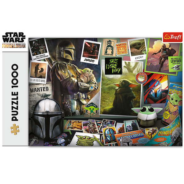 Puzzle - 1000 - Kolekcja Grogu - Gwiezdne wojny - STAR WARS - Trefl 10718