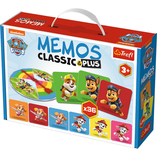Gra Memos Classic i Plus Psi Patrol Trefl 02269