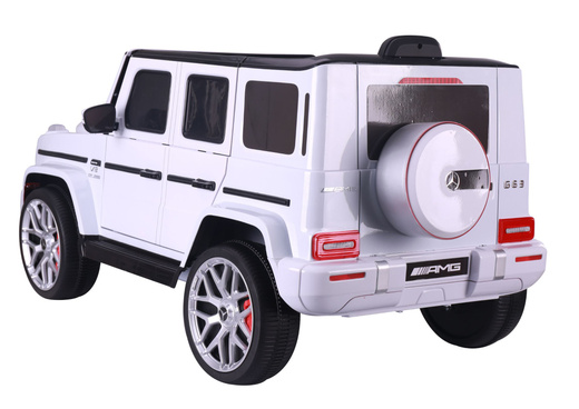 Auto Na Akumulator Mercedes G63 S306-1 Biały 