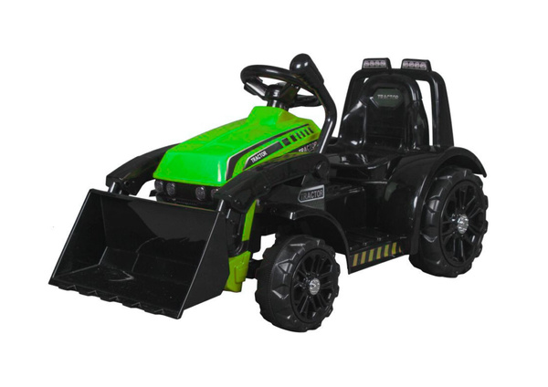Traktor na Akumulator ZP1001B Z Łyżką Klakson Zielony 