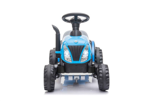Traktor Na Akumulator z Przyczepą A009 Niebieski 