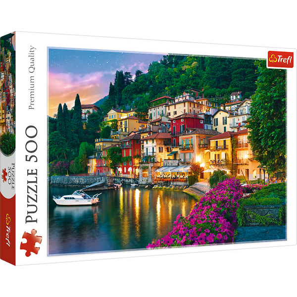 Puzzle - 500 - Jezioro Como - Włochy - Trefl 37290