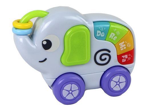 Niebieski Interaktywny Chodzik Pchacz Z Tablicą Edukacyjną 