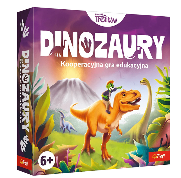 Gra edukacyjna Dinozaury Rodzina Treflików Trefl 02912