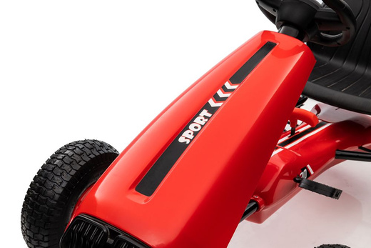 Gokart na Pedały G208 Czerwony 