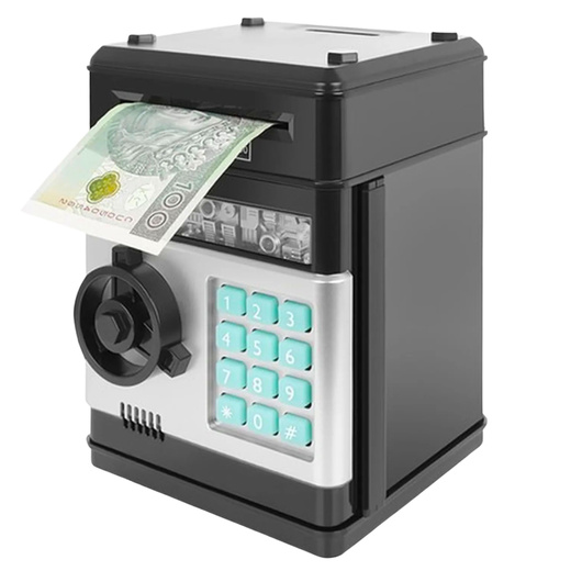 Sejf Skarbonka DIY Do Złożenia Skarbonka Elektroniczna PIN Dźwięki 