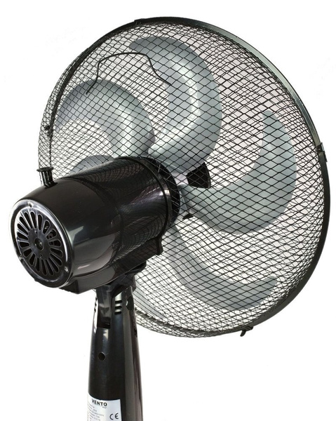 Wentylator Vento Podłogowy 40 cm 75W Srebrno-Czarny
