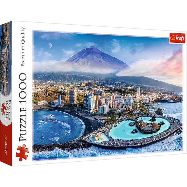 Puzzle - 1000 - Widok na Teneryfę - Hiszpania - Trefl 10791