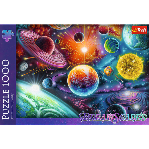 Puzzle - 1000 - Kosmiczna przygoda - Trefl 10931