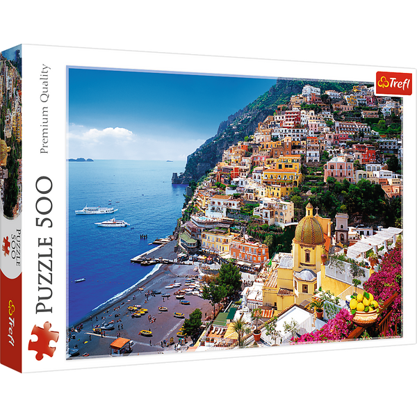Puzzle - 500 - Positano - Wybrzeże Amalfickie - Włochy - Trefl 37145