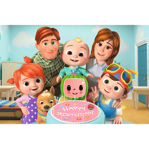 Puzzle - 60 - Cocomelon - Wspaniały dzień - Trefl 17391