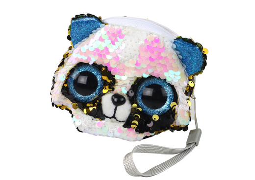 Portfel Spinki Zestaw Dla Dziewczynki Portfelik Panda 4 ele. 