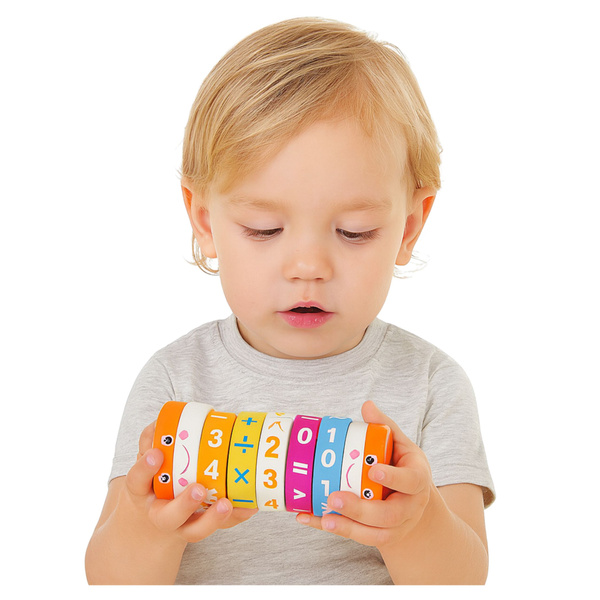 Edukacyjny Walec Matematyczny Dla Dzieci Układanka Nuka Liczenia 