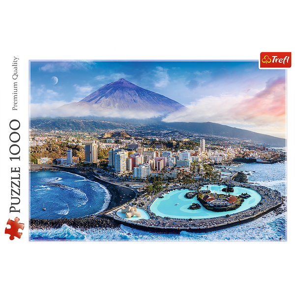Puzzle - 1000 - Widok na Teneryfę - Hiszpania - Trefl 10791