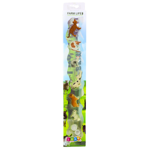 Zestaw Mini Figurki Rasy Kotów Koty Miska Do Karmienia 4-6cm 7szt