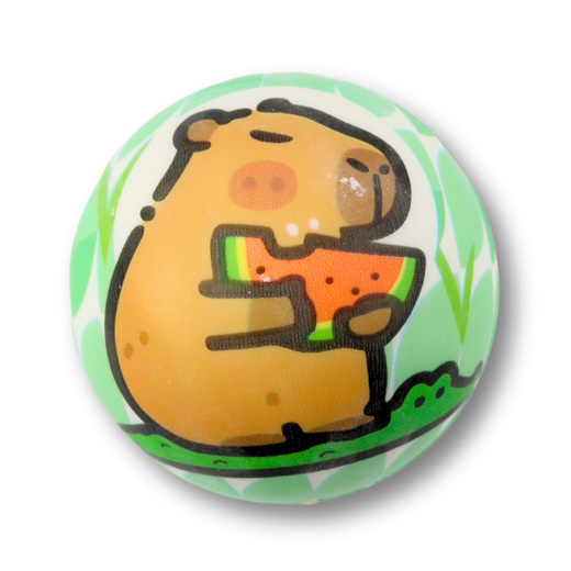 Piłka Piłeczka Piankowa Do Odbijania Zabawy Kapibara 6,5 cm 