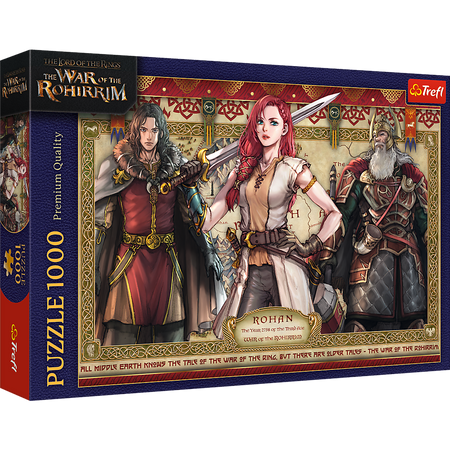 Puzzle - 1000 - Władca Pierścieni: Wojna Rohirrimów - Trefl 10937