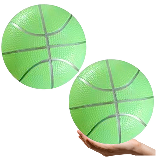 Piłka Plażowa Gumowa Pastelowa Lekka Zielona 20cm 