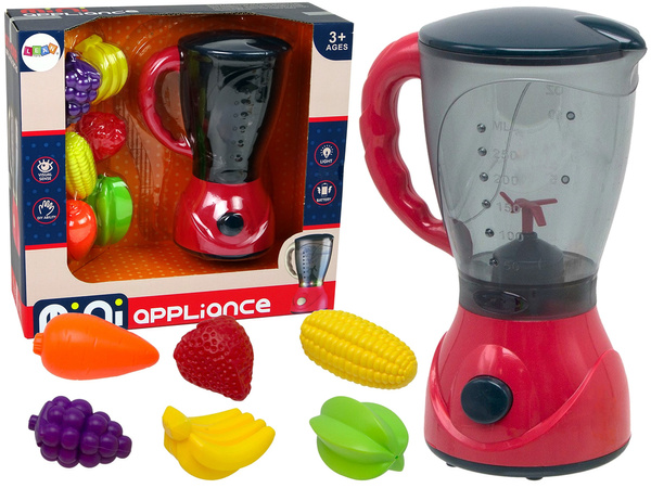 Blender Mikser Na Baterie Owoce i Warzywa Światła 