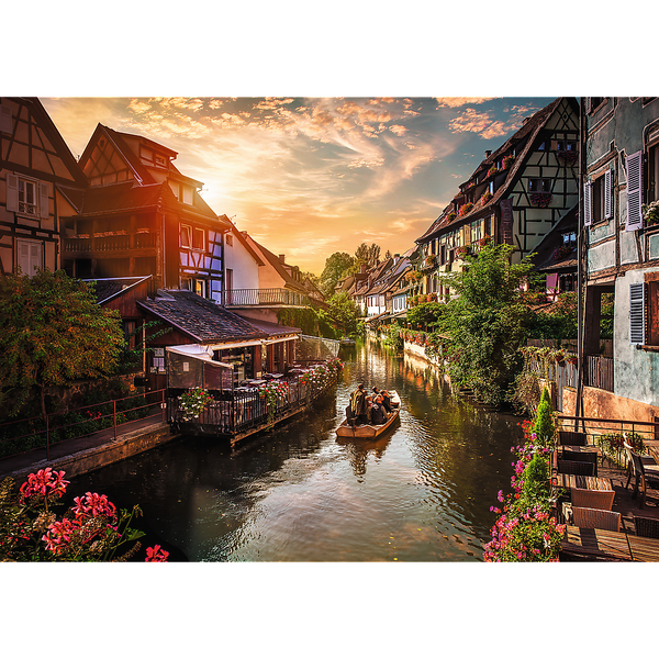Puzzle - 1000 Premium Plus - Mała Wenecja w Colmar - Francja - Trefl 10816
