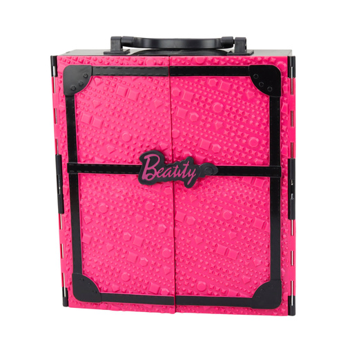 Zestaw Lalka Różowa Szafa Garderoba Dla Lalek Sukienki Buty Akcesoria