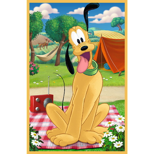 Puzzle - 3x50 - Myszki na wakacjach  Disney Trefl 34881