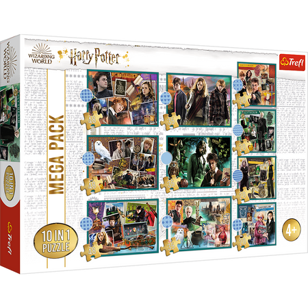 Puzzle 10w1 Harry Potter W świecie Harrego Pottera 90392