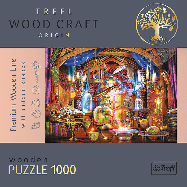 1000 Puzzle Drewniane - Czarodziejska komnata 20146