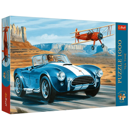 Puzzle - 1000 Premium Plus - Pustynny wyścig - Trefl 10844