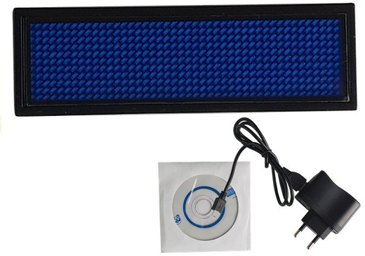 Mini  tablica LED 9,5 cm x 3 cm
