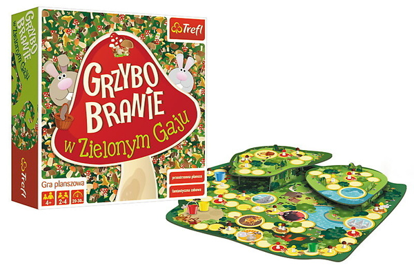 Gra planszowa Grzybobranie w Zielonym Gaju Trefl 00988