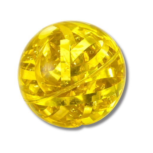 Elastyczna Piłka Do Odbijania Z Kauczuku Konfetti Świeci Mix 7 cm