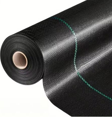 Agrotkanina Czarna 100 cm x50m UV 70g Antychwastowa Agrowłóknina  + Kotwy