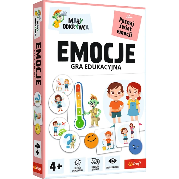 Gra dla dzieci Emocje Mały Odkrywca Trefl 02804