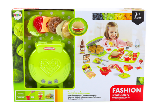 Zestaw Do Robienia Fast Food Gofry Akcesoria 