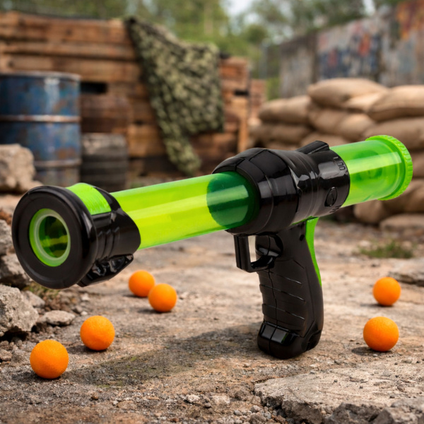 Zestaw Dwa Pistolety Karabiny Na Miękkie Kulki Piankowe 24 szt.