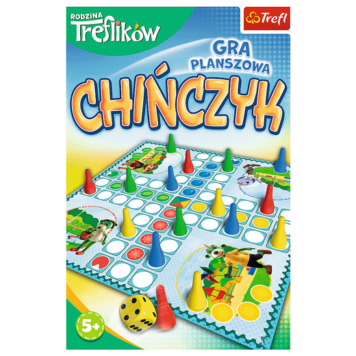 Gra planszowa Chińczyk Rodzina Treflików Trefl 02069