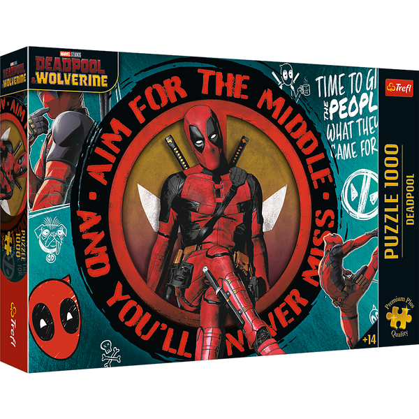 Puzzle - 1000 Premium Plus - Deadpool Trefl - 10835