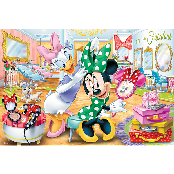 Puzzle - 100 - Minnie w salonie kosmetycznym - Disney Minnie 16387