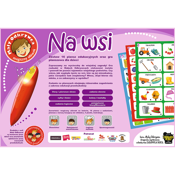 Mały Odkrywca i magiczny ołówek - Na wsi 01358