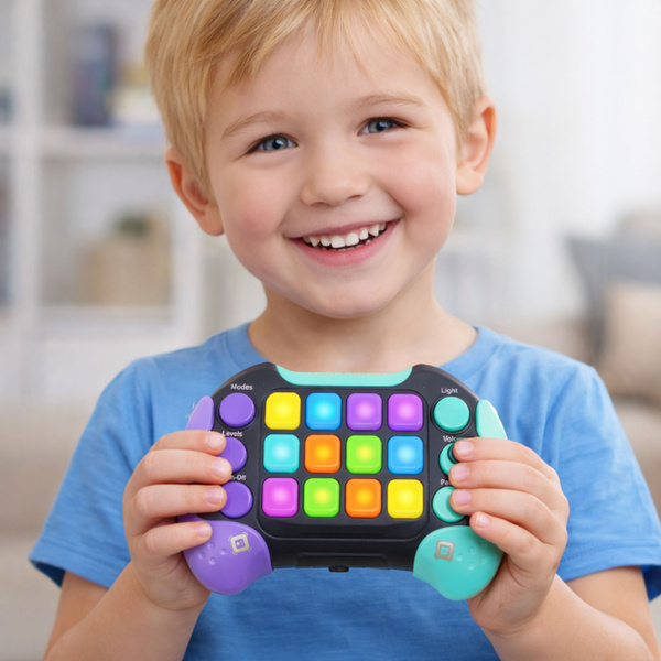 Gra Konsola Elektroniczna Zręcznościowa Edukacyjna 11 Gier Trybów 